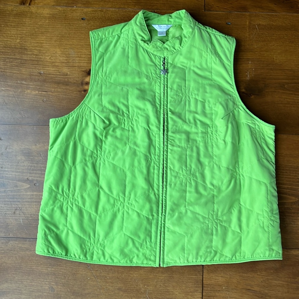 C.J. Banks Lime Green Vest - Sz 1X